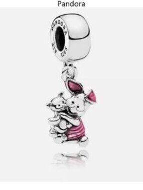 Pandora Disney Winnie the Pooh Piglet & Bear Dangle Charm